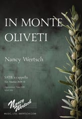 In Monte Oliveti SATB choral sheet music cover